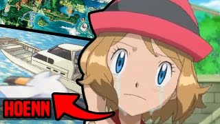 SERENA VIAJA a HOENN  Pokemon XYZ Capitulo 45 La Decision de Serena  Español [upl. by Arratahs]