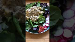 AVANTGARDE VEGAN chickpea tuna and salad [upl. by Antonino680]