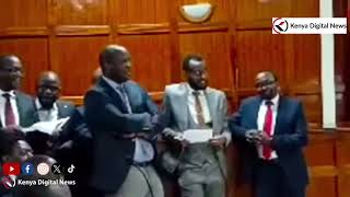 Lawyers Martha Karua Wamalwa Ndegwa Jiru amp Willis Otieno Represent Morara at Milimani law Courts [upl. by Marguerie]