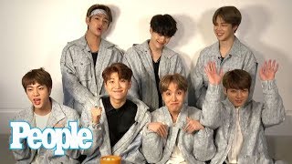 BTS Reveal Whos the Most Romantic Messiest amp More  PEOPLE [upl. by Nowad61]