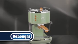 Icona Vintage Breakfast Collection Olive by DeLonghi [upl. by Leonteen]