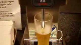 Asahi Beer Dispenser Automatic Tokyo [upl. by Illil]