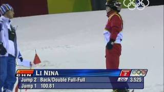 Freestyle Skiing  Womens Aerials  Turin 2006 Winter Olympic Games [upl. by Dearr965]