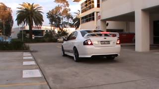 Rapid Systems 4quot into 35quot Exhaust for XR6 Turbo [upl. by Housen]