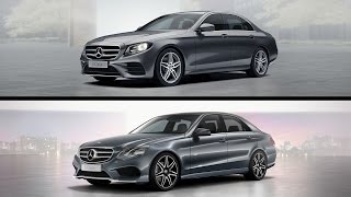 Eclass w212 vs w213 Comparison design Mercedes E 200 two generations [upl. by Ahsinar]