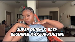 Quick and Easy Beginner Makeup Routine [upl. by Evie666]