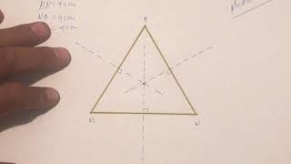 CÓMO TRAZAR LAS MEDIATRICES EL CIRCUNCENTRO Y EL CÍRCULO CIRCUNSCRITO DE UN TRIÁNGULO EQUILATERO [upl. by Gerc198]
