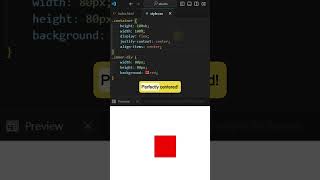 How to Center a Div in 3 Seconds  CSS Flexbox Hack shorts [upl. by Scarlett]