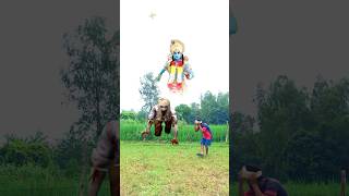 Monster attack vfx magic shorts video  khatushyam trending viral bhoot youtubeshorts [upl. by Eliga]