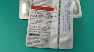 Sitagliptin Phosphate and Metformin Hydrochloride Tablets Uses  Siglyn M 50500 Uses in Hindi [upl. by Ikiv]