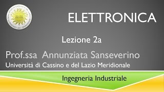 Elettronica Lezione 2a [upl. by Theis]