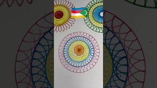 quotArt in motion Every spin with a Spirograph creates a masterpiece 🎨✨quot spirograph asmr shorts [upl. by Annid333]