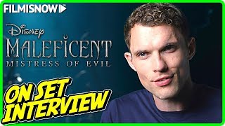 MALEFICENT MISTRESS OF EVIL  Ed Skrein quotBorraquot Onset Interview [upl. by Assirok146]