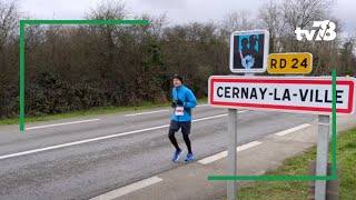 Cernaylaville organise le premier marathon et semimarathon de l’année en France [upl. by Enoch455]