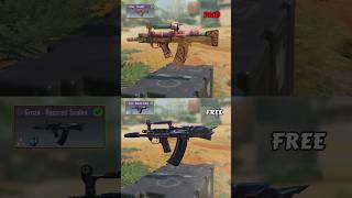 Free Vs Paid Epic GROZA in CODM 👀 codm shorts [upl. by Saxena902]