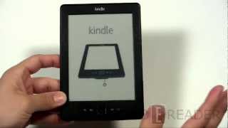 Amazon Kindle 4th Generation 2012 Unboxing [upl. by Aivatco]