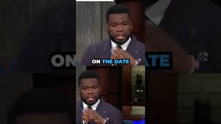 Who Pays on a First Date  50 Cent  The Late Show with Stephen Colbert shorts talkshow [upl. by Kcir]