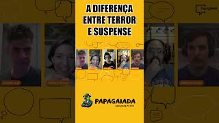 A diferença entre terror e suspense papagaiada [upl. by Mariandi742]