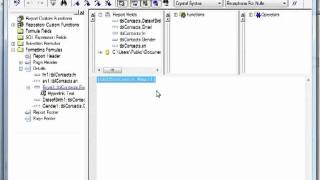 Crystal Reports 2011 Tutorial  How to Add Hyperlinks to Fields [upl. by Yleve]