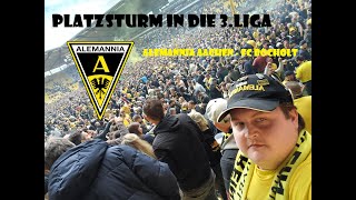 Alemannia Aachen  FC Bochholt Die letzten 5 Min und Platzsturm [upl. by Merralee68]