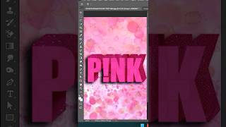 Designing Pink poster using Adobe Photoshop ahmedmagdytut photoshop design graphics [upl. by Niels640]