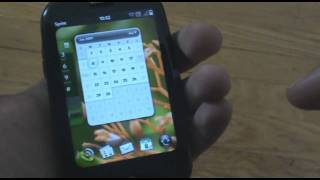 Palm Pre  WebOS and UI Review [upl. by Amieva]