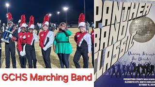 Gates County High School Marching Band at the Panther Band Classic 2024 [upl. by Garrott]