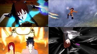 Naruto Shippuden Ultimate Ninja Storm 4 Karin UzumakiUchiha Mod Double Moveset [upl. by Hobie]