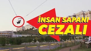 İnsan Sapanı ile Fırlatma Cezalı Tahmin Yarışması [upl. by Sama]