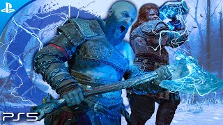 God of War Ragnarok Kratos and Thor collide in an epic battle of gods PS5 4K 60FPS [upl. by Ssitruc]