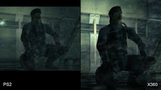 Metal Gear Solid 2 PS2 vs HD Remaster Comparison [upl. by O'Donnell]