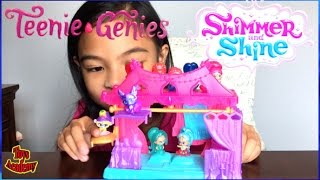 Shimmer and Shine Magic Carpet Shop Unboxing Teenie Genies 8 pack Surprises  Toys Academy [upl. by Auhsoj28]