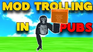 Mod Trolling in Gorilla Tag PUBLIC LOBBIES [upl. by Cully]