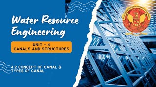 42 Concept of canal amp Types of Canal  CEA603 [upl. by Fleischer]