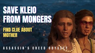 Save Kleio from the Mongers  Hard Level assassinscreedodyssey gaming  Part 32 [upl. by Hentrich]