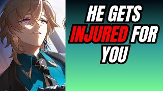 He gets injured for you  Aventurine x Listener Honkai Star Rail ASMR [upl. by Kahlil]