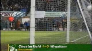 Chesterfield v Wrexham FA Cup Quarter Final 1997 [upl. by Blisse]