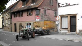 Normag mit Ladewagen auf dem weg zum Einsatz [upl. by Aydan]