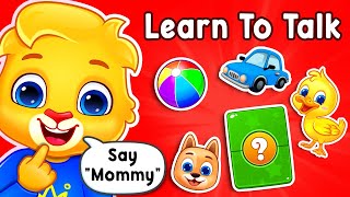 Baby Learning First Words  Learn to Talk For Babies  Toddler Videos amp Songs With Lucas amp Friends [upl. by William847]