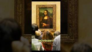 Mona Lisa rejtélye👀✨ művészet művészettörténet lépésrőllépésre painting érdekességek művtöri [upl. by Nal]