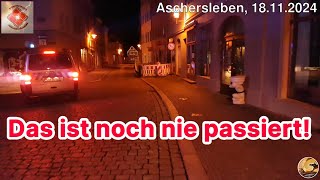 Das ist noch nie passiert Spaziergang Aschersleben 18112024 [upl. by Ailhat]