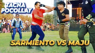 Hugo Sarmiento vs Maju Rioja en Tacna Pocollay la rendición de Maju con un Golp3 [upl. by Pease797]