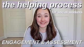 Social Work Helping Process 📖 Engagement amp Assessment 1 of 3 [upl. by Coletta]