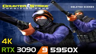 CounterStrike Condition Zero Deleted Scenes 2004  4K  RTX 3090  5950X  Unlocked FPS [upl. by Alleris332]