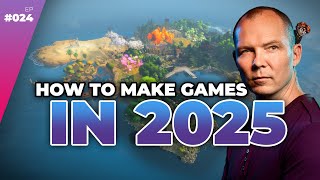 How To Make Indie Games In 2025 w Jonathan Blow — Full Time Game Dev Podcast Ep 024 [upl. by Roze]