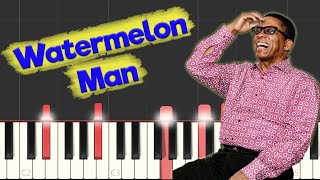 Herbie Hancock  Watermelon Man  Jazz Piano Tutorial [upl. by Jann61]