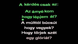 Mozart musical Árnyékdal  Karaoke [upl. by Irfan195]