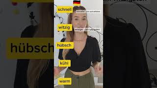 🇩🇪Adjektive im Komparativ und Superlativ deutsch deutschlernen lernedeutsch learngerman [upl. by Ydniw]