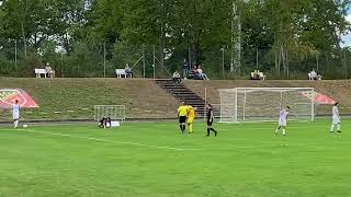 2022 0820 Oberliga BW 2223 FC Holzhausen vs FC Nöttingen penalty cause [upl. by Eiramyelhsa]