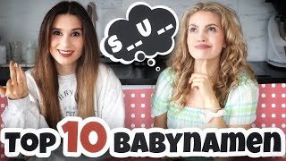 TOP 10 BABYNAMEN 👶🏼💭  Unsere Favoriten I Coupleontour [upl. by Mihsah]